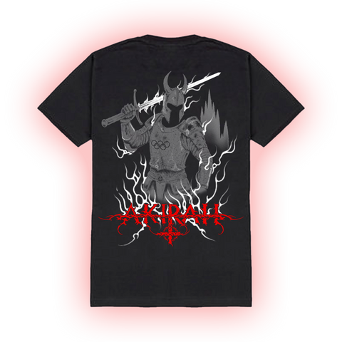 AKIRAH X ALPHA SQUADRON T-SHIRT - BLACK