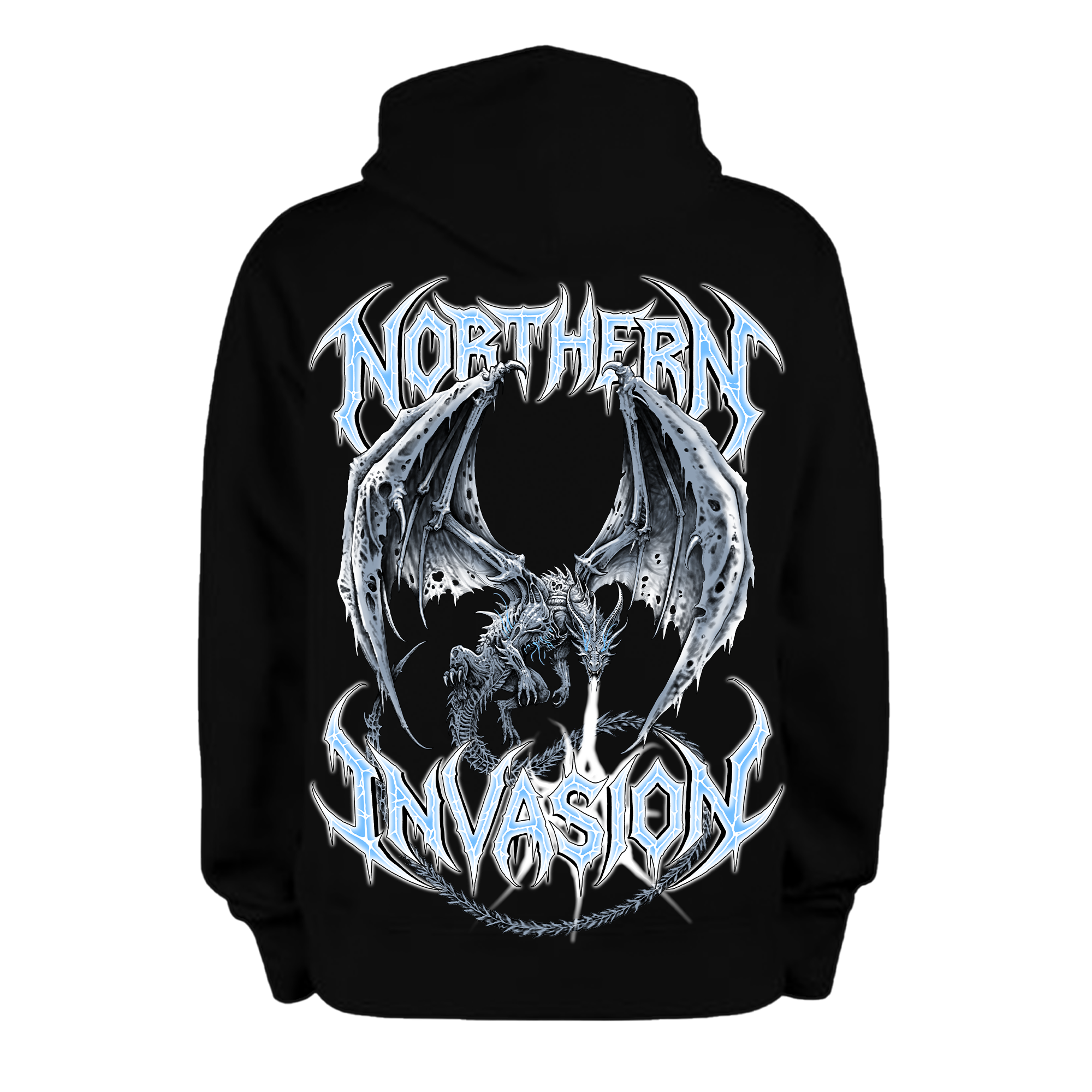 ICE DRAGON 'NI26' HOODIE